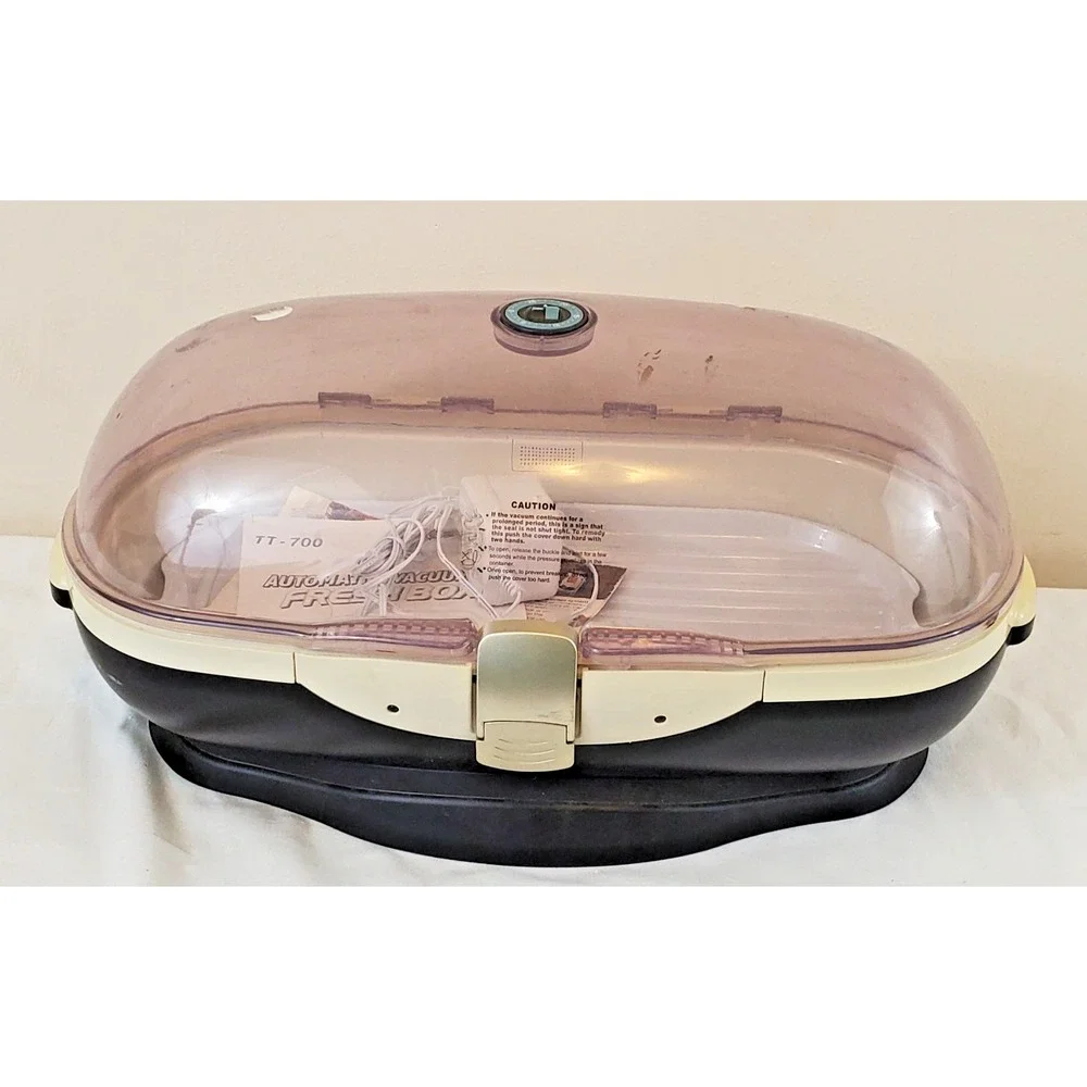Automatic TT‑700 Automatic Vacuum Fresh Box Food Storage Saver System & Adapter